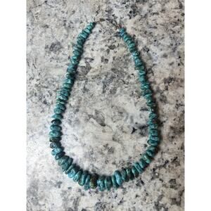 Vintage Native American/ Navajo Genuine Turquoise Necklace